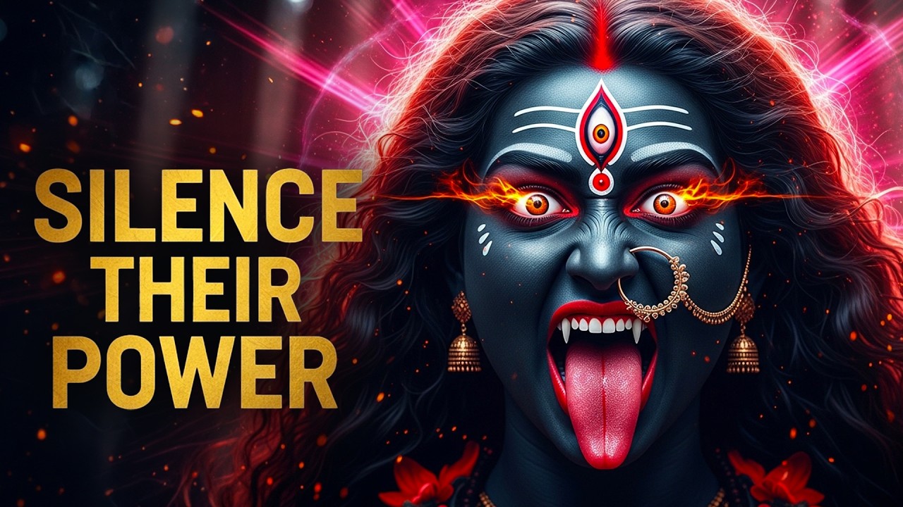SILENCE THEIR POWER FOREVER 🔥 Kali Mantra to Destroy Negative Forces & Drain Their Power
