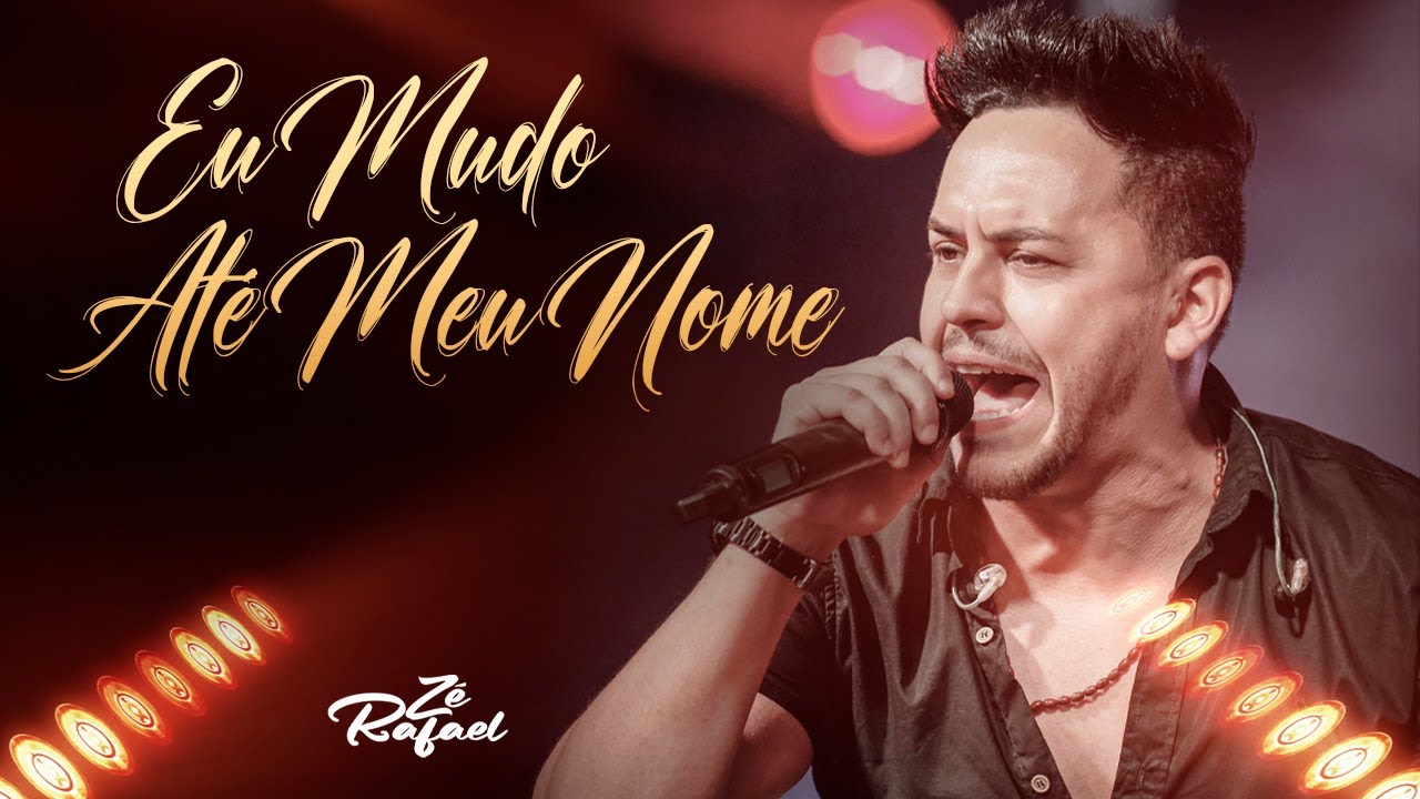 Eu Mudo Até Meu Nome - Zé Rafael -  DVD - (Do Mesmo Jeito, Só Que Diferente)