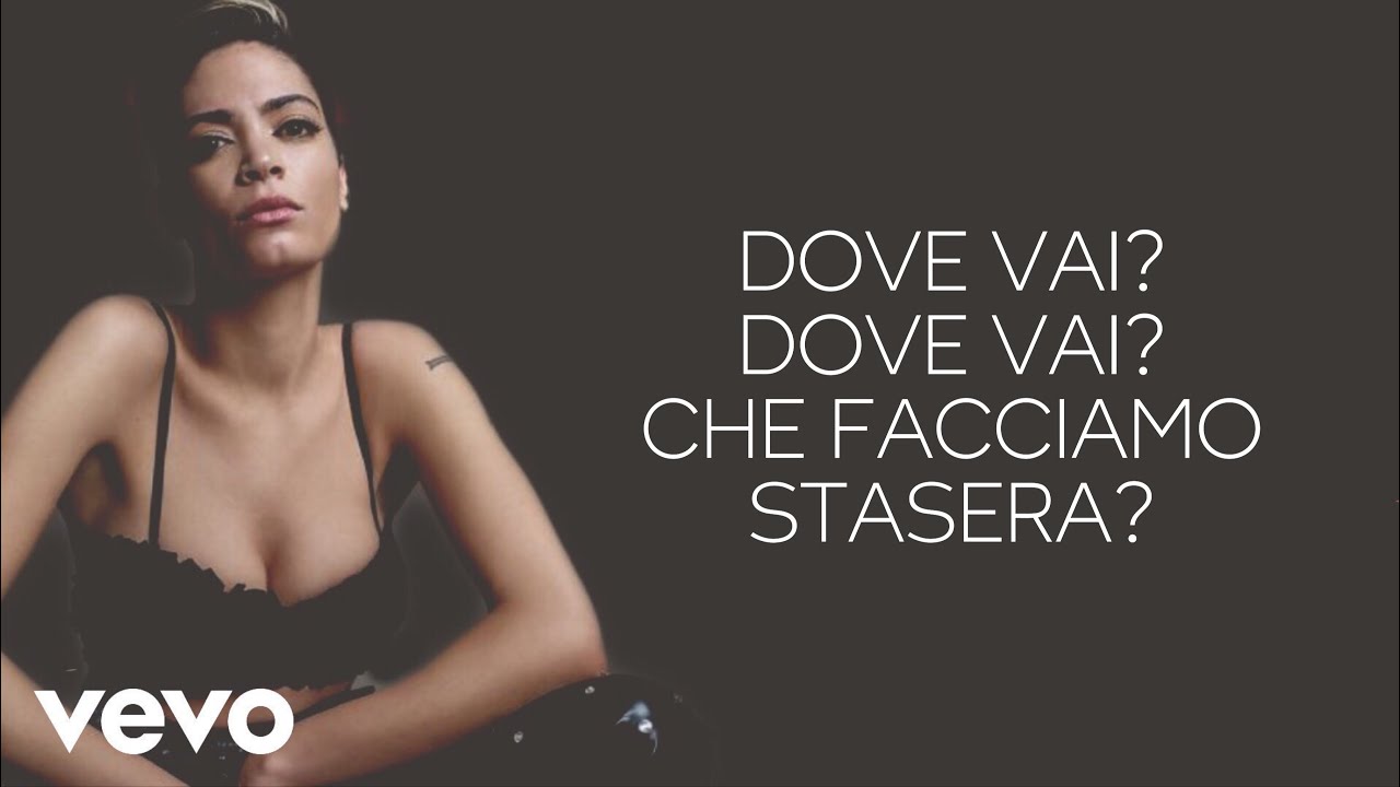 Elodie - Lupi Mannari (Testo/ Lyrics)