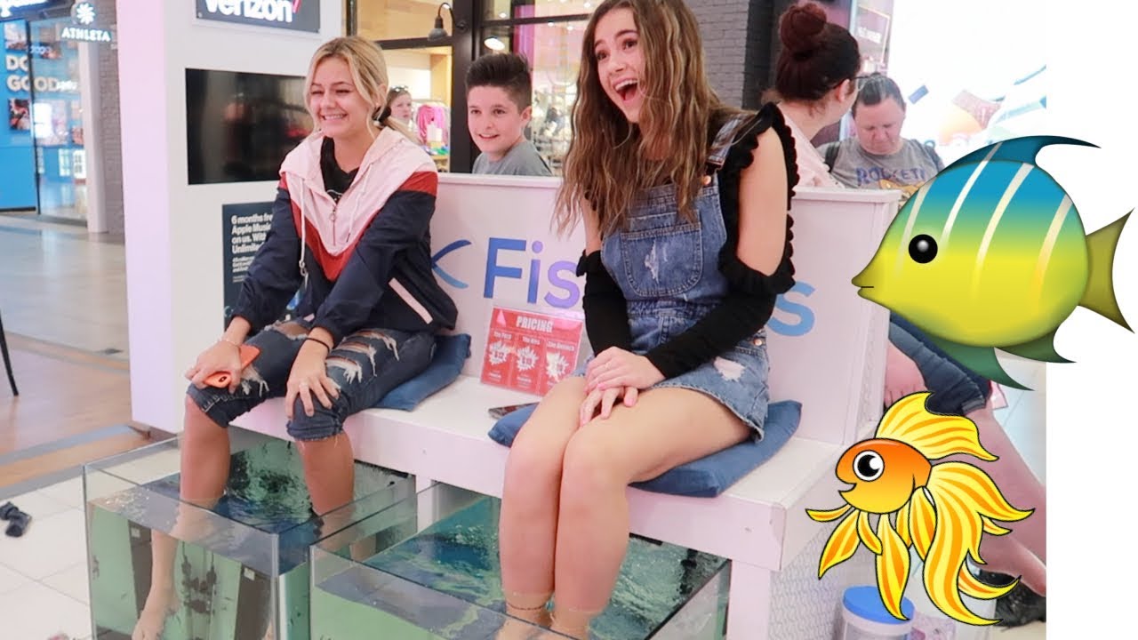 Getting FISH Pedicures!! | Alyssa Mikesell