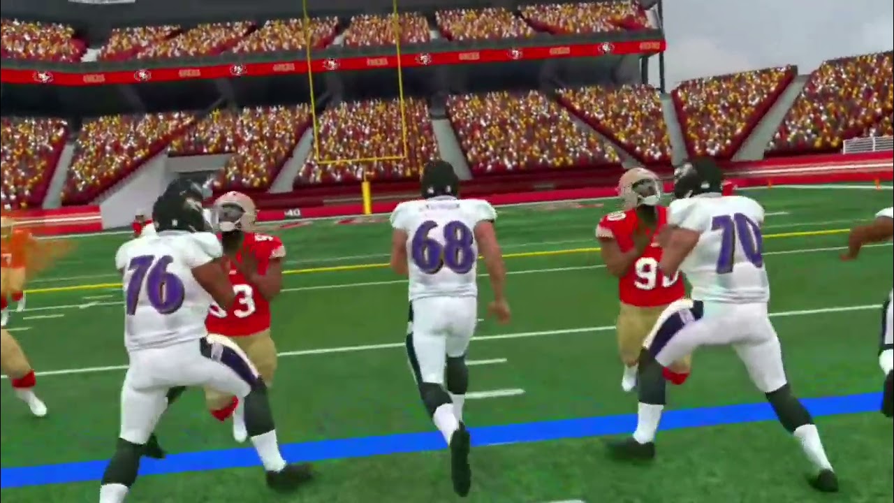 Pro Era 2 VR football Baltimore Ravens career mode #proera2 #nfl #oculusquest2 #baltimoreravens
