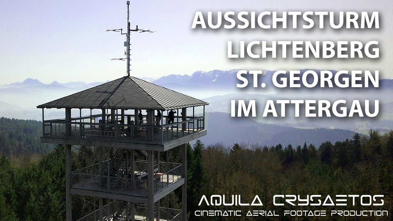 Attergauer Lookout on the Lichtenberg at St Georgen im Attergau