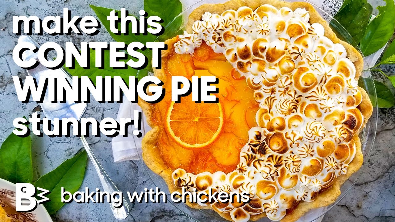 Orange Marmalade & Meringue Pie | Contest Winning Pie Recipe
