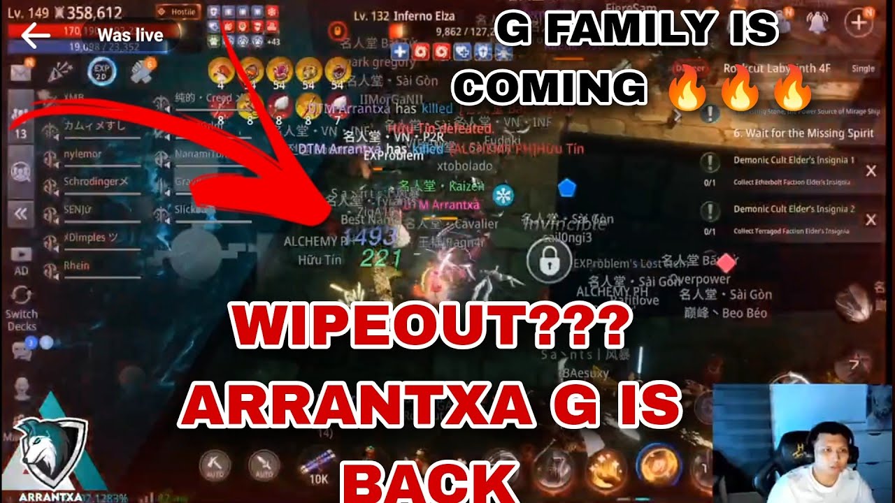 Mir4 ARRANTXA G IS BACK. GET READY ASIA SERVER G FAMILY IS COMING DTM VS HOF #mir4 #mir4global #nft