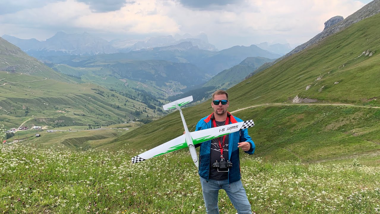 Micro Swift Test Flight Pordoi Dolomiten