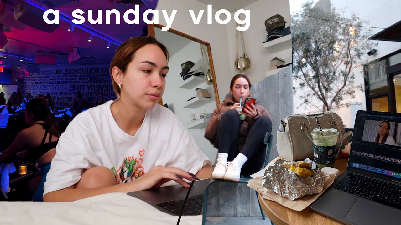 a work day in my life | content creator + living at home