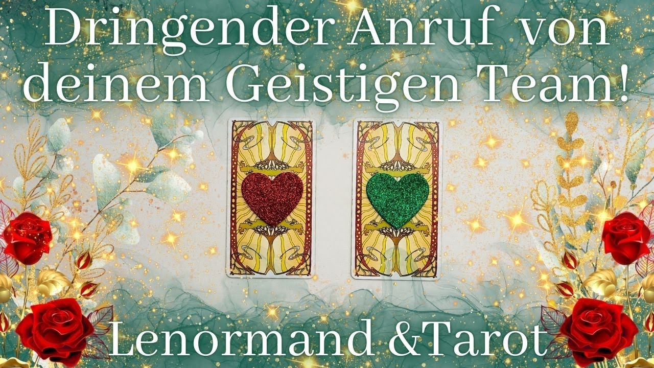 ☎️✨💚Dringender Anruf deines Geistigen Teams!❤️☎️Nimmst du ihn an?🌙 ⚡️LENORMAND & TAROT✨Auswahlorakel