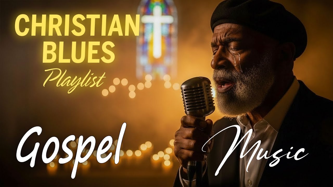 Gospel Blues for Silent Prayer | Peaceful Christian Blues Worship
