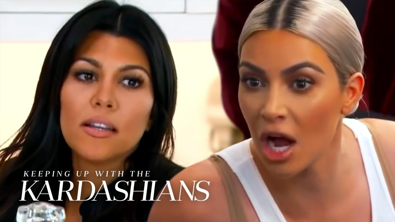 Ким и Кортни дерутся как сестры 10 минут подряд | KUWTK | E!