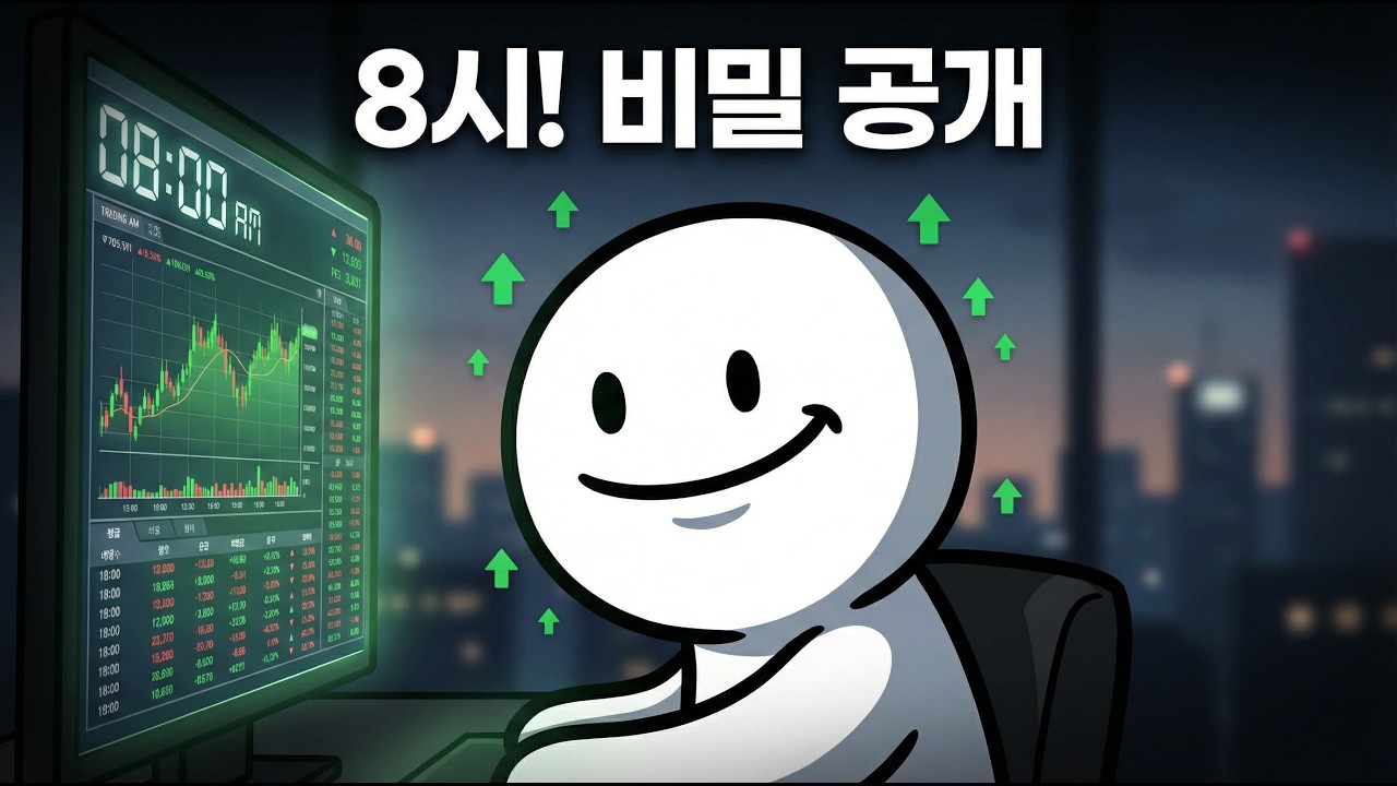 [콕스톡] 남들보다 1시간 빠른 전략적 선취매: 08:50 예상 체결가에 숨겨진 시가 매매의 원리