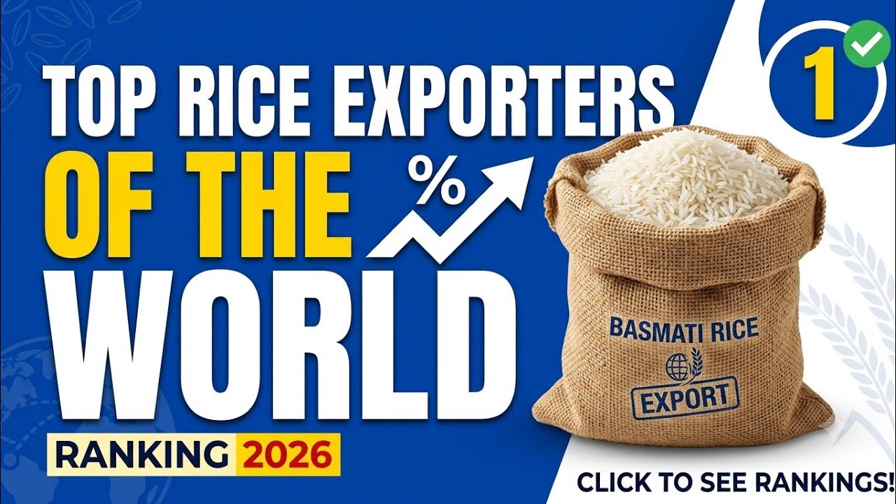 Top Rice Exporters in the World | Where Does Pakistan Stand? 🇵🇰 #ranking #viralvideo 