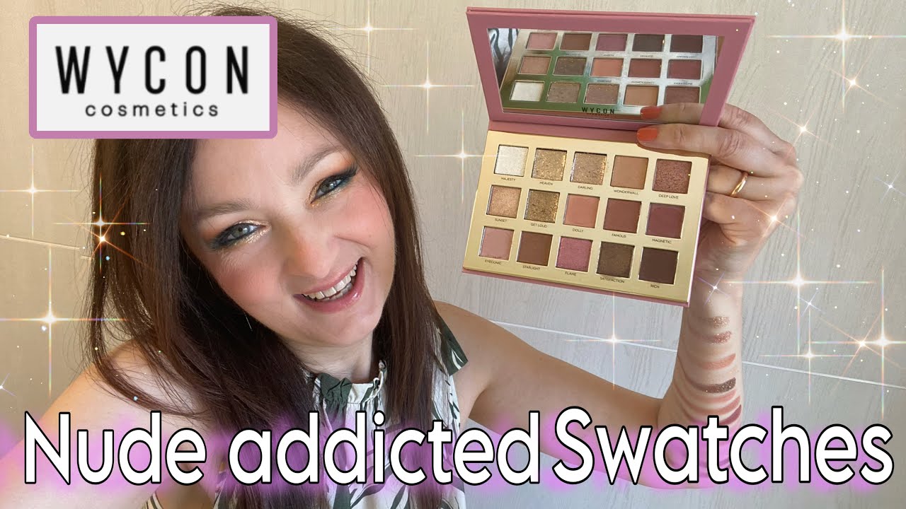 #wycon NUDE ADDICTED natural shades SWATCHES 💕 | One B Queen