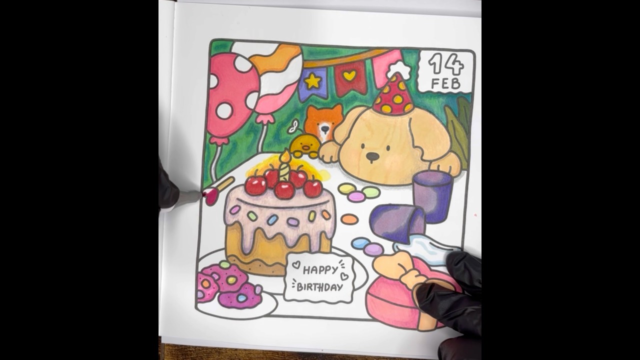 Color with me!  Learning to color! Ohuhu Markers 