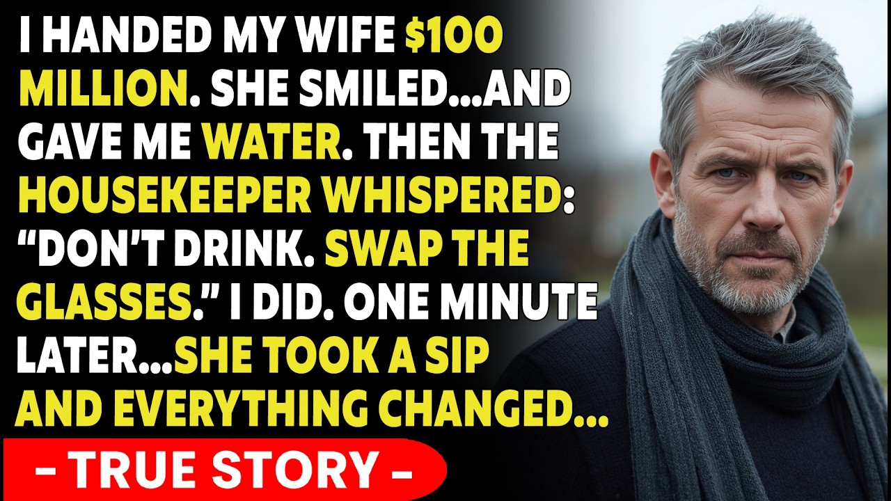 After Signing My Will, I Swapped Drinks With My Wife—Her Fatal Error Began Then.