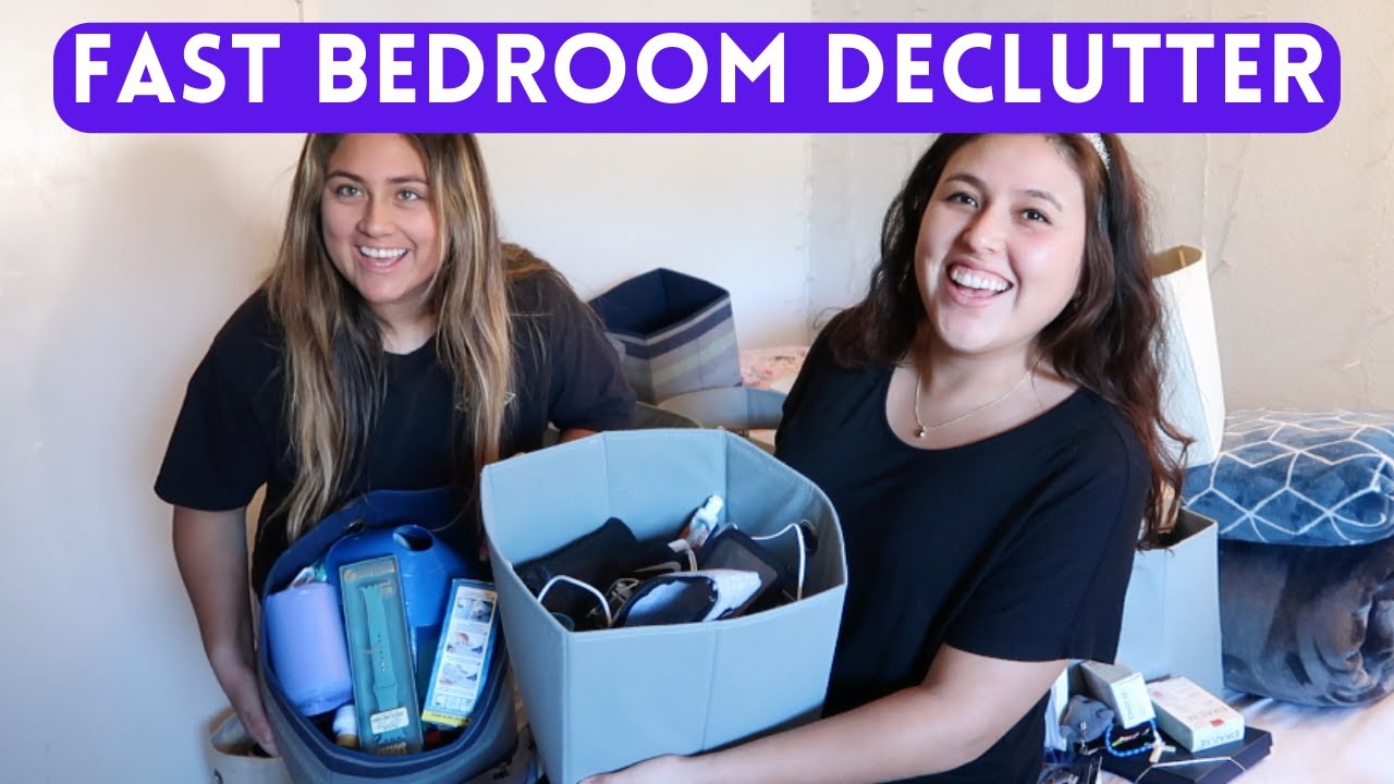 FAST Bedroom Declutter | Decluttering Unnecessary Stuff! (PT 3)