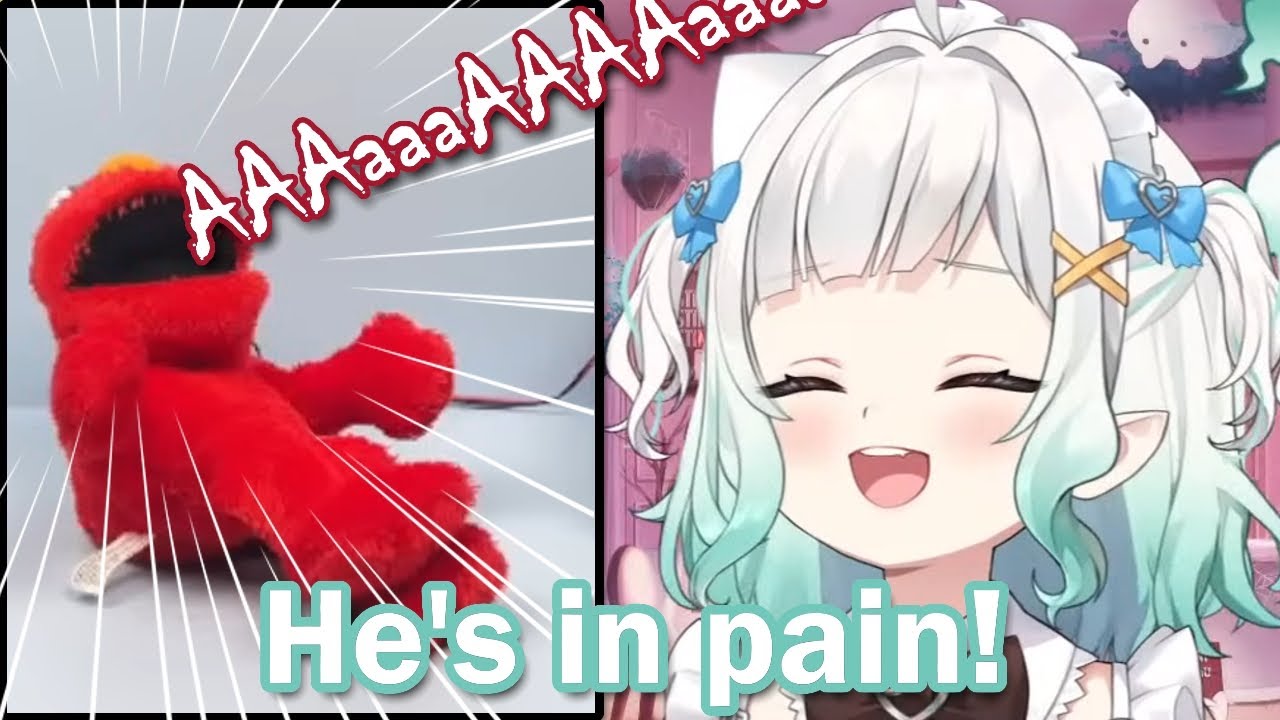 Минт реагирует на пытки Элмо 【Maid Mint Fantome】