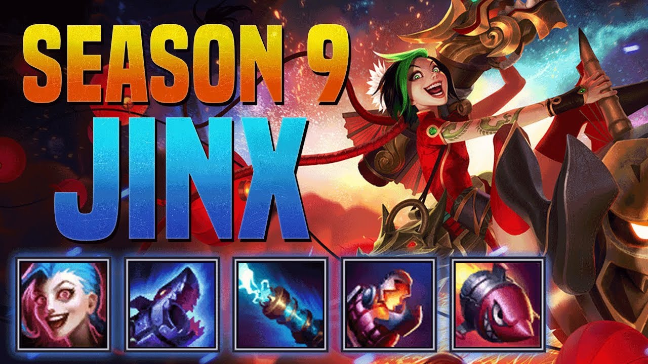 JINX GUIDE SEASON 9 (2019) COMPLETE GUIDE! (BEST RUNES, ITEMS, COMBOS, MATCHUPS, GAMEPLAY)