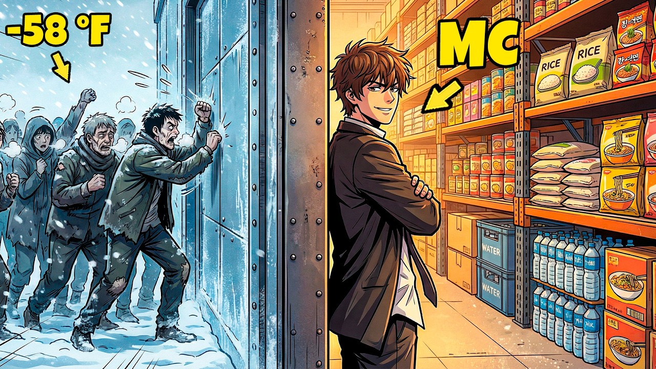 He Had 100 BILLION Supplies And A Fortress — Everyone Else Was Dying From Cold And Hunger! | Recap