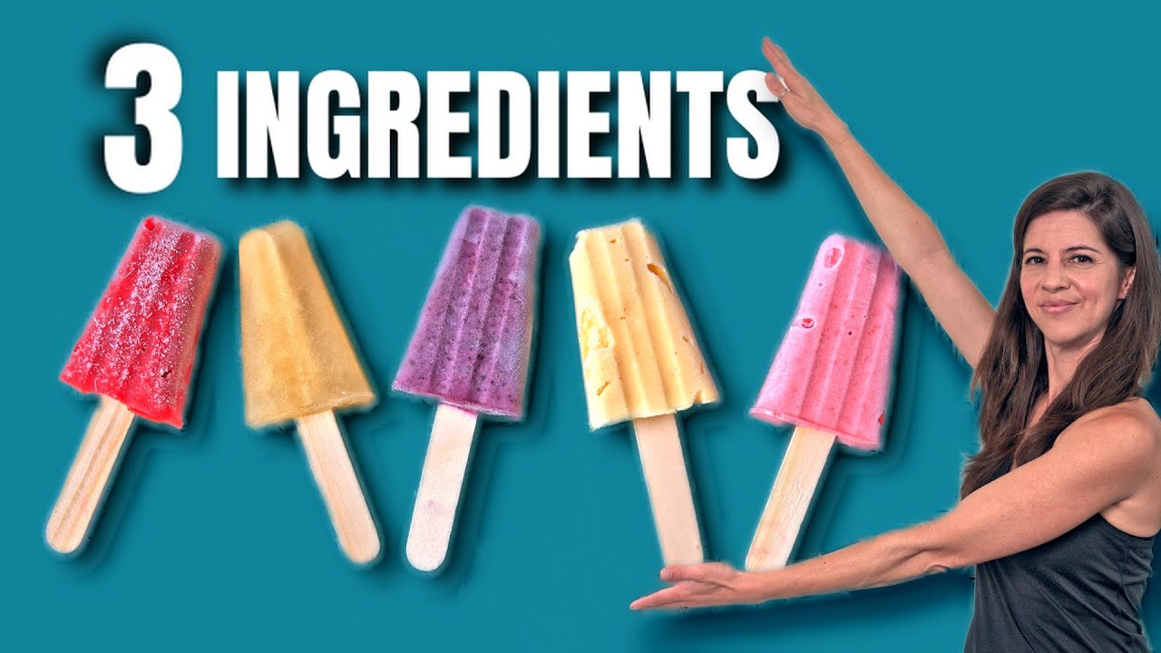 Make Your Own Easy 3-Ingredient Popsicles