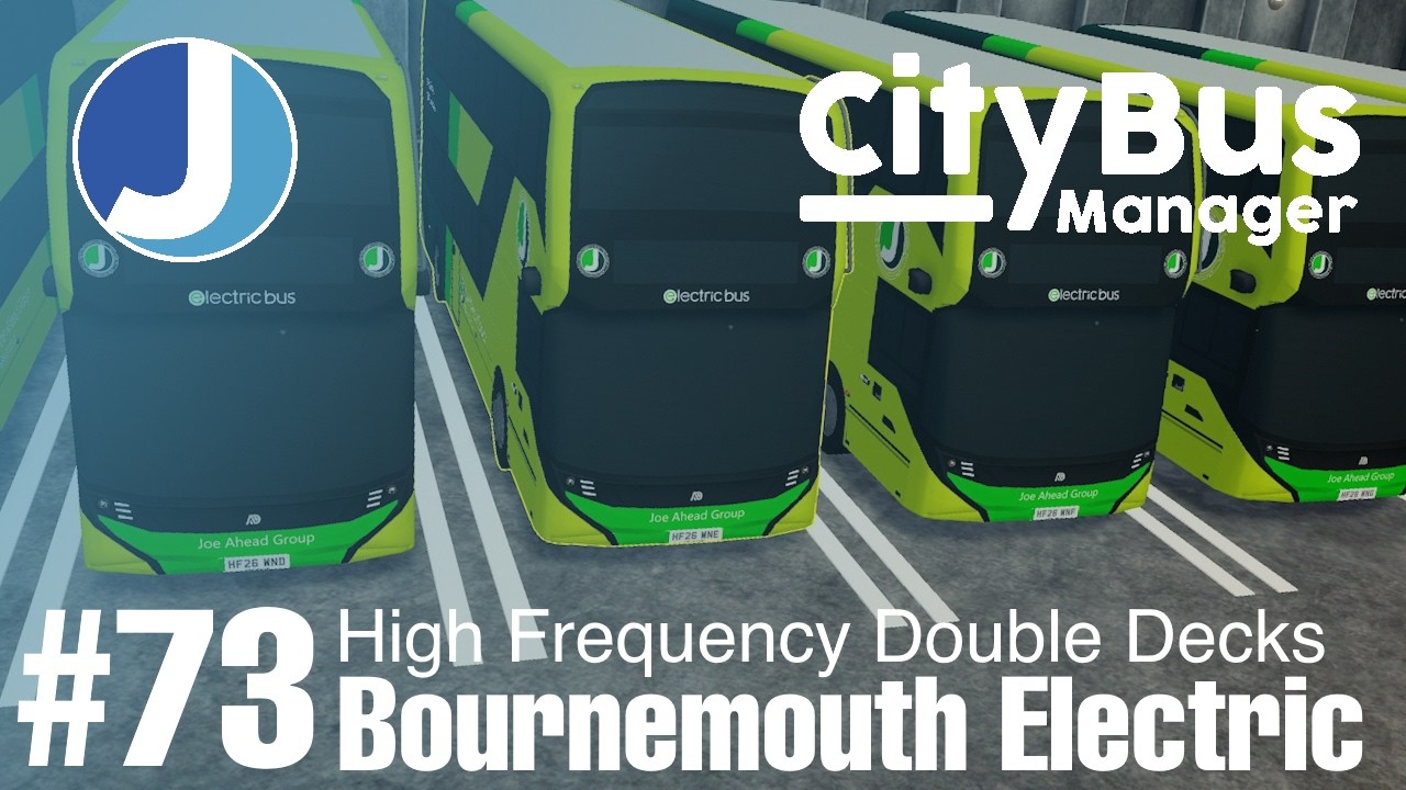 Электробусы появились на улицах Борнмута | City Bus Manager | Эпизод 73