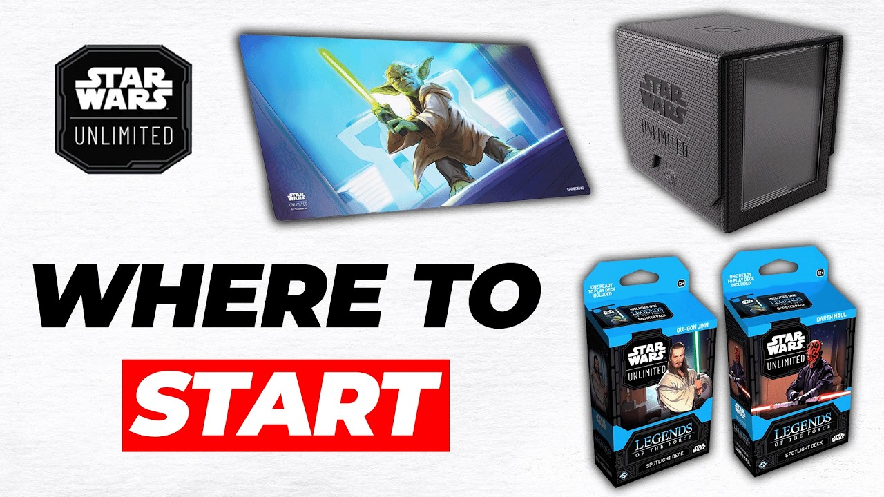 Starwars Unlimited Essential Beginners Buying Guide 2025