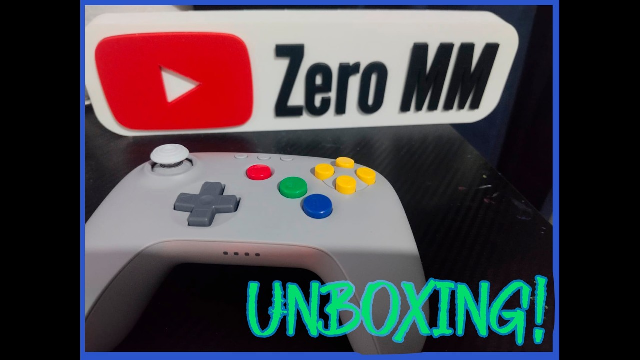 Unboxing Chafa #6 - 8BitDo 64 Bluetooth Controller