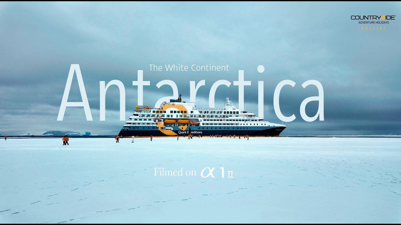 Antarctica : The White Continent | Abhishek Kantebet (Cinematic short film | Sony A1ii)