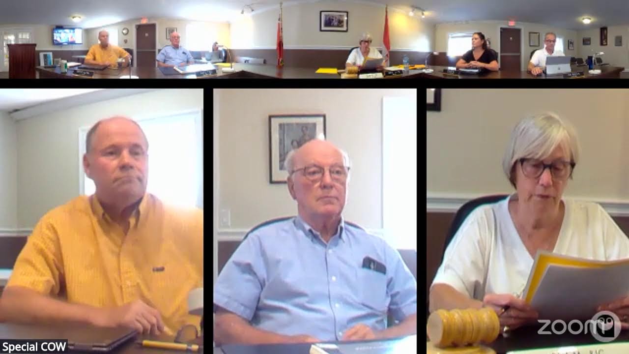 August 12, 2025 Special Committee of the Whole Meeting