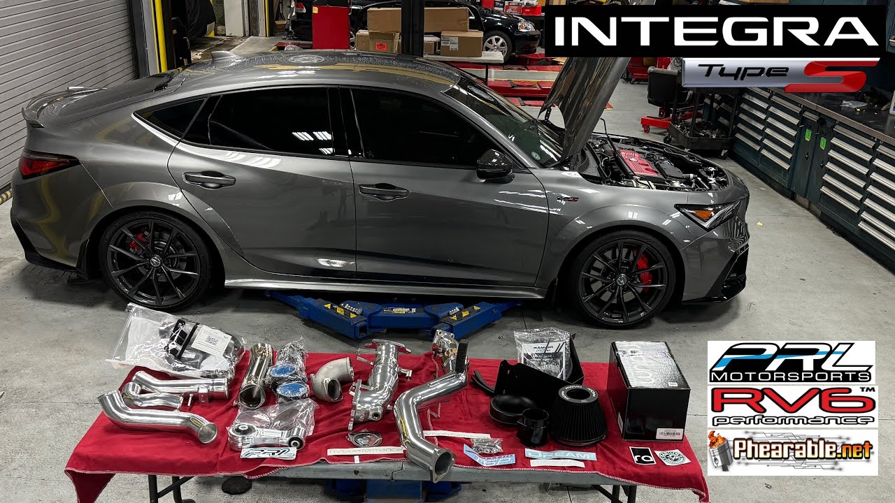 Acura Integra Type-S 2024 года // Полные обновления производительности с помощью болтового крепления