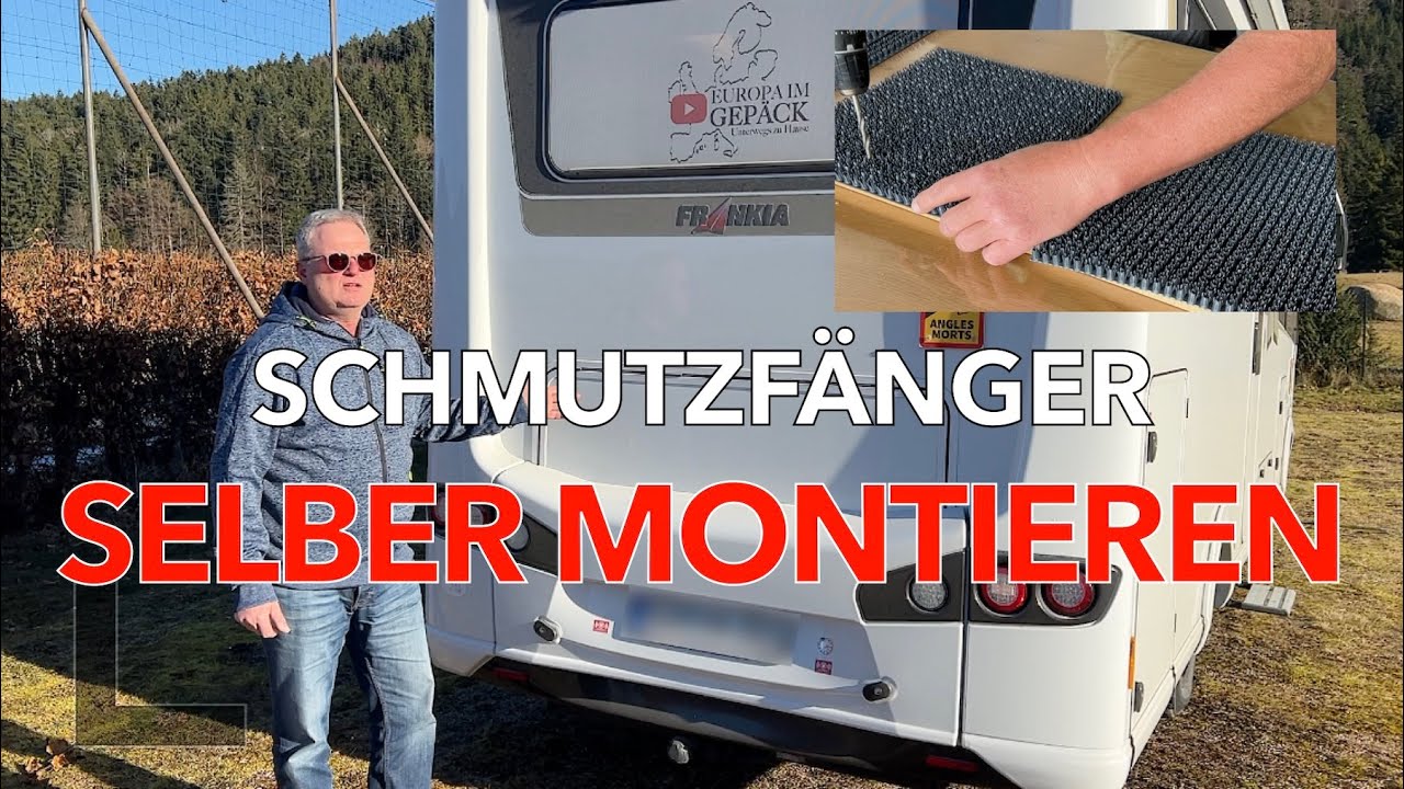 Schmutzfänger selber montieren