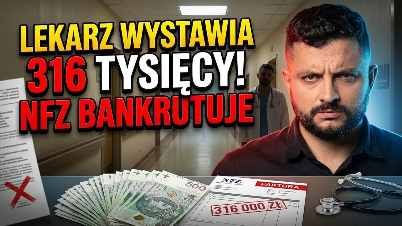 BRUTALNA PRAWDA O NFZ: Dlaczego lekarze wystawiają faktury na 316 tysięcy? | Wapniak