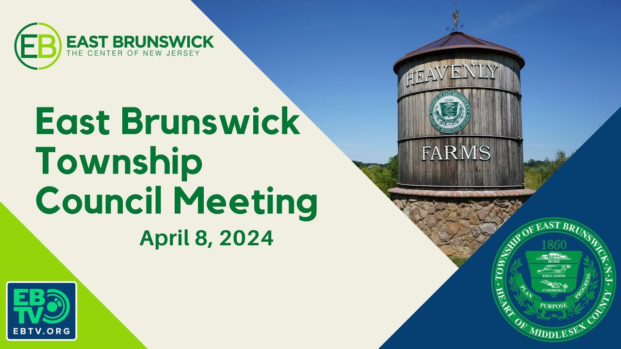 EB Township Council Meeting - April 8, 2024