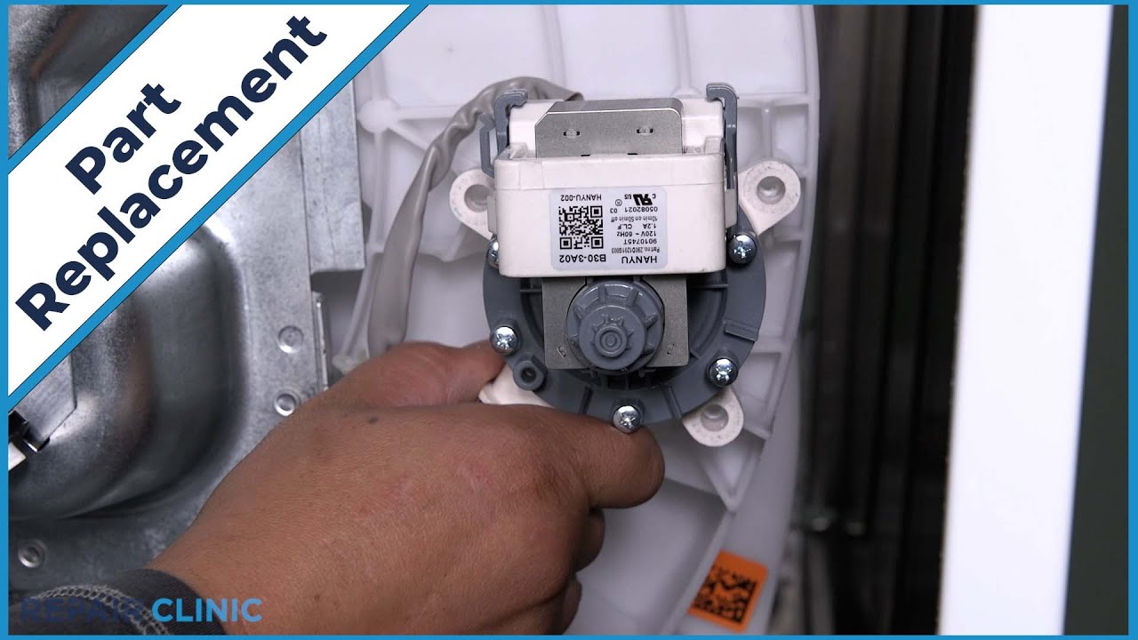 GE Washer Drain Pump Replacement WH23X28418