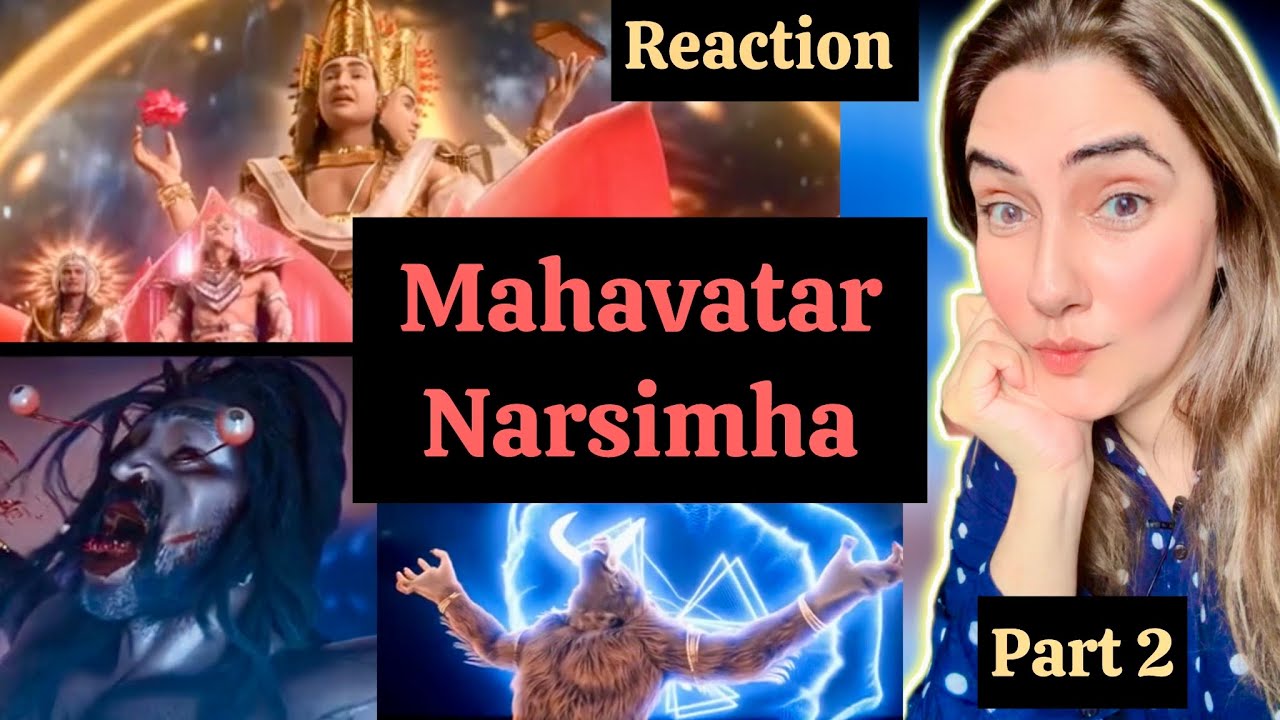 Mahavatar Narsimha Movie Reaction Part 2 /VARAHA FIGHT SceneReaction | pakistanireaction 