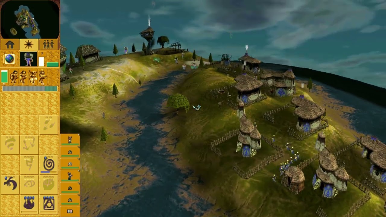 Let's Play Populous: The Undiscovered Worlds, Level 12 - Natural Disaster