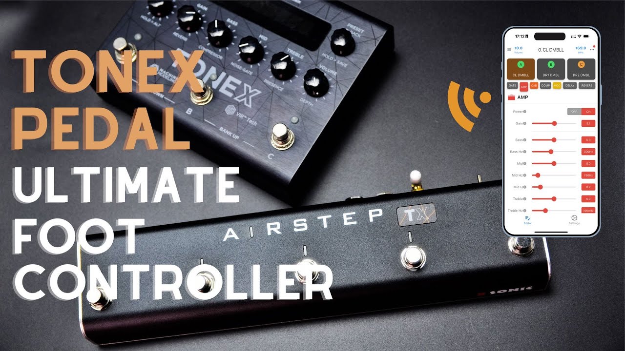 TONEX PEDAL Ultimate Foot Controller | AIRSTEP TX Edition | Quick Demo