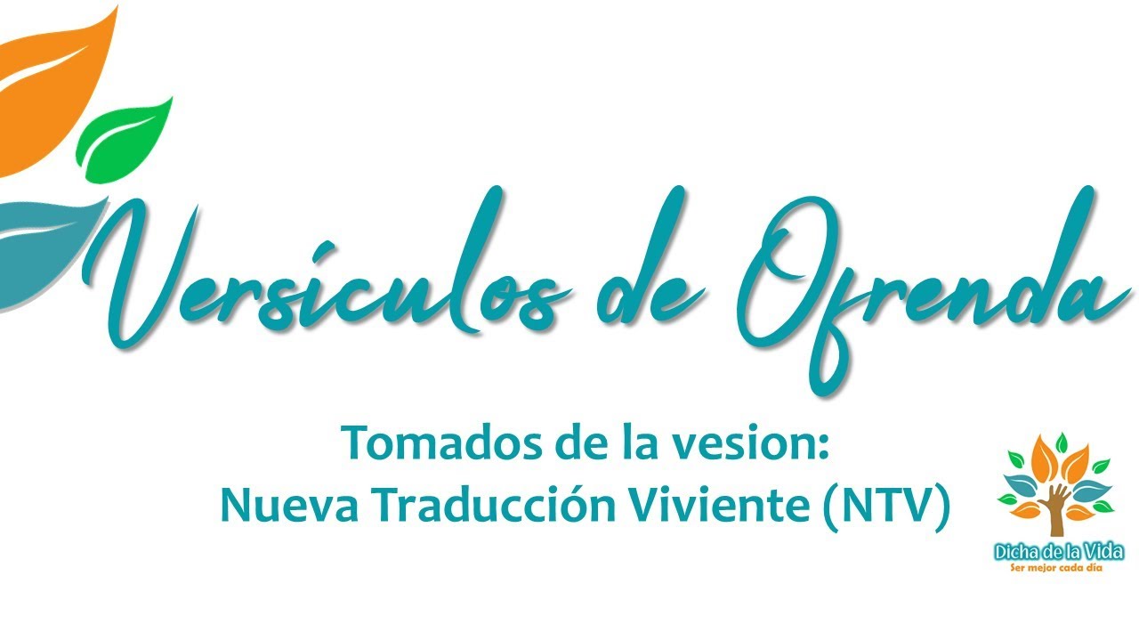 Versiculos de ofrenda