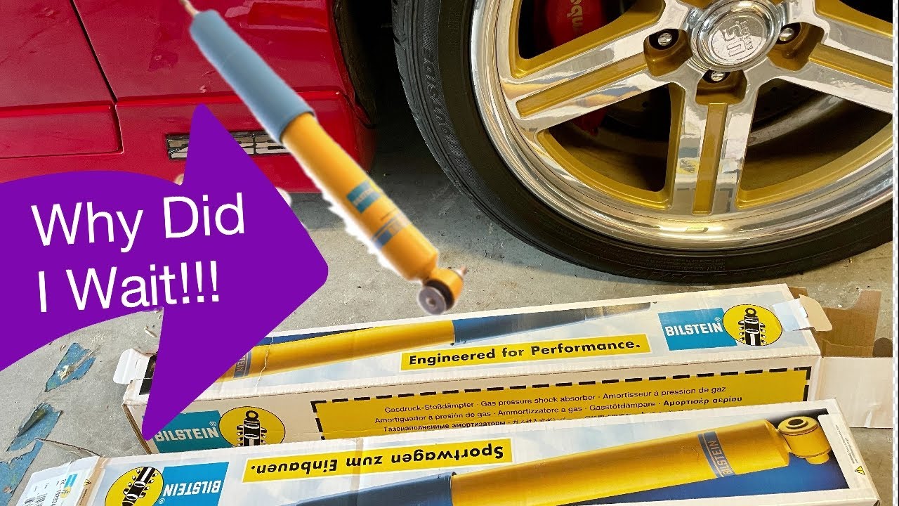 Bilstein B6 Rear Shocks install… Amazing test drive on my 3rd gen (Thirdgen) Camaro