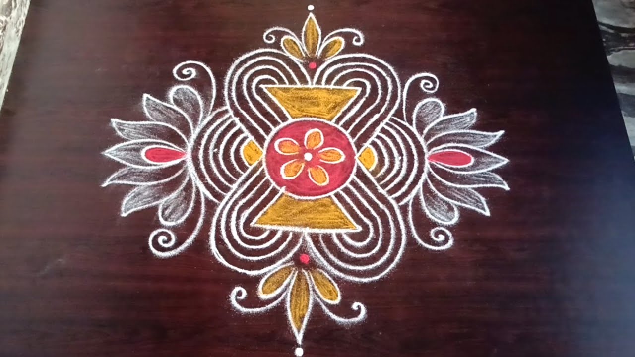 Akshaya thirutiyai spl padikolam/Chiththirai madham Friday kolangal/Easy rangoli designs/Latha kolam