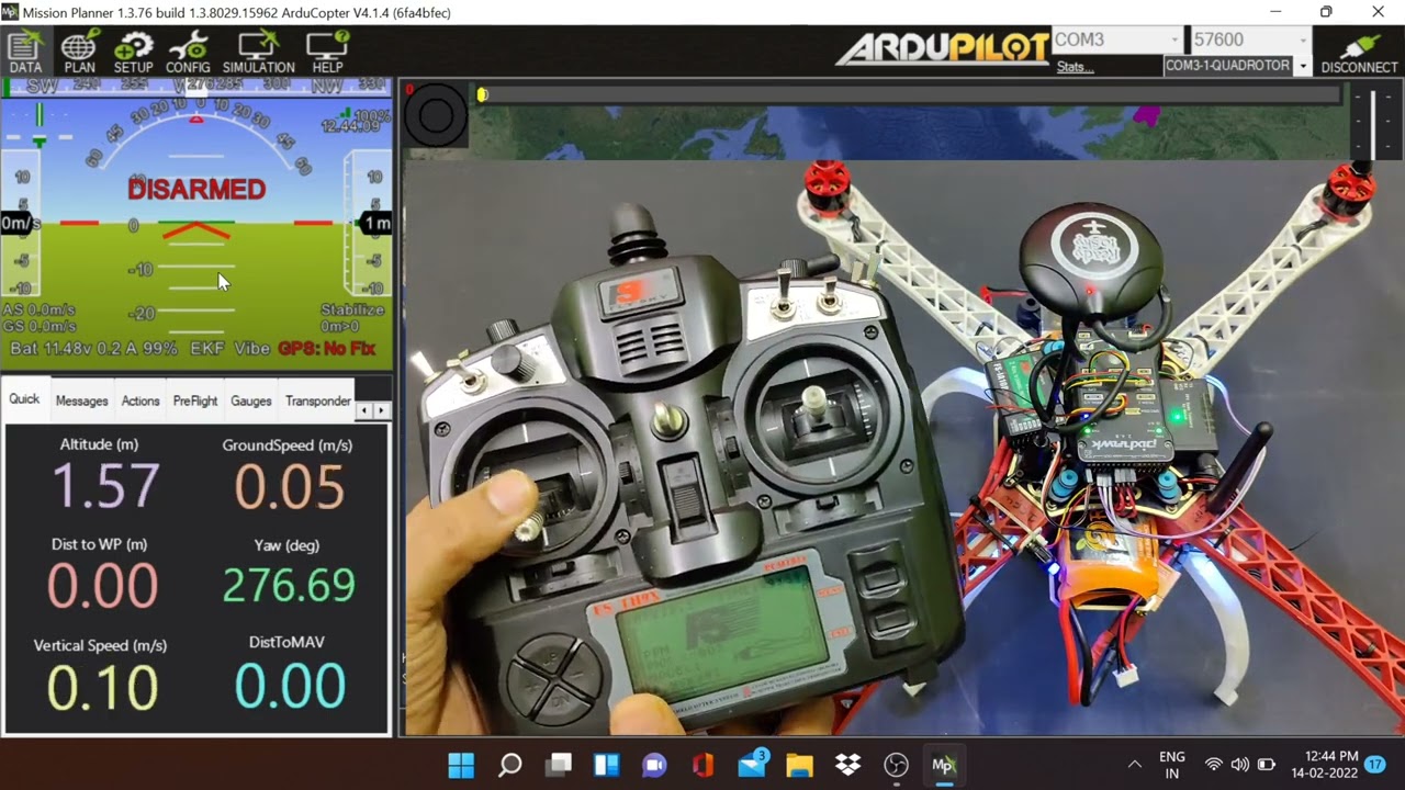 How to make Drone |  pixhawk  flight controller setup and program  part-2