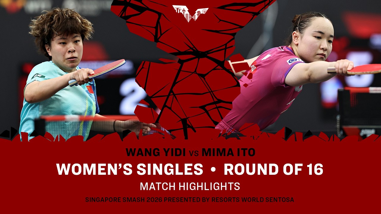 Wang Yidi vs Mima Ito | WS R16 | #WTTSingapore2026