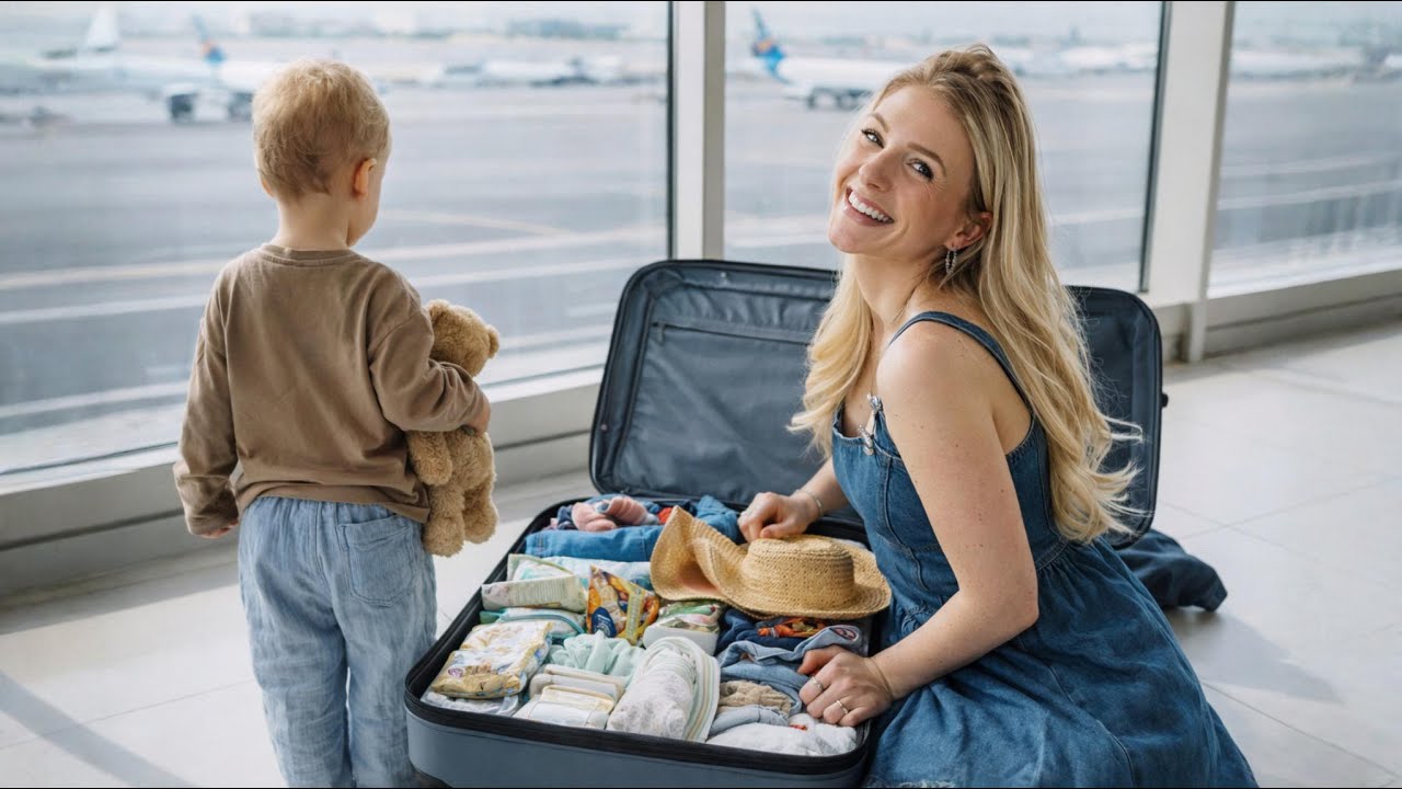 Wir fliegen in den Urlaub 🥳 packe unsere Koffer mit mir 🥰 VLOG 