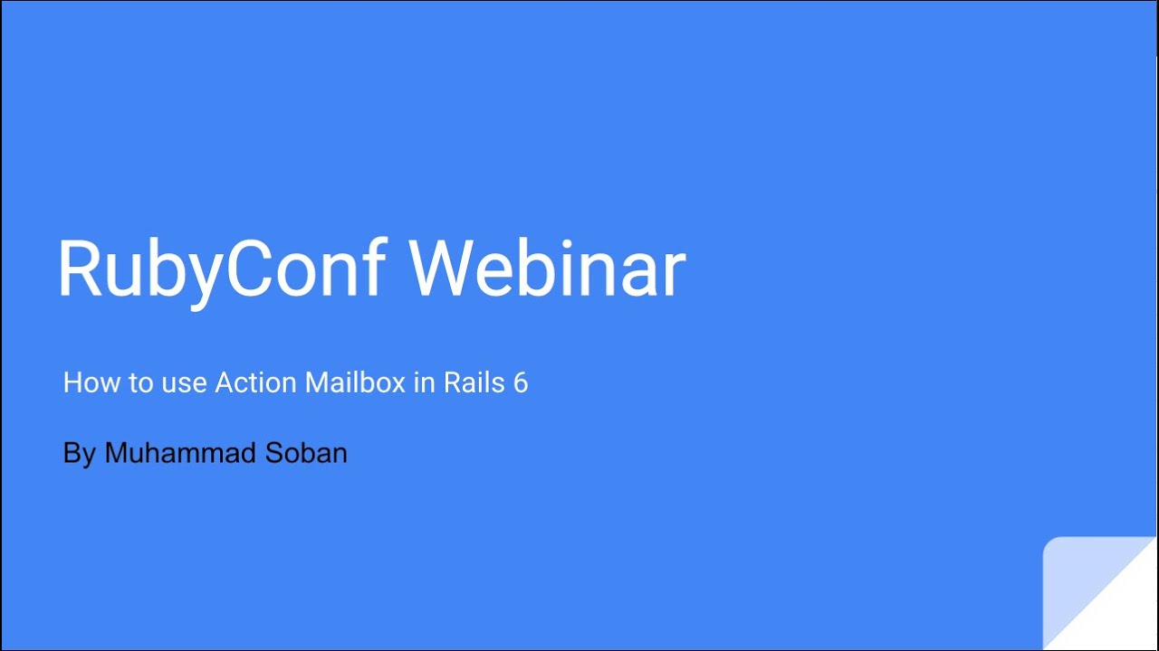 How to use Action Mailbox in Rails 6