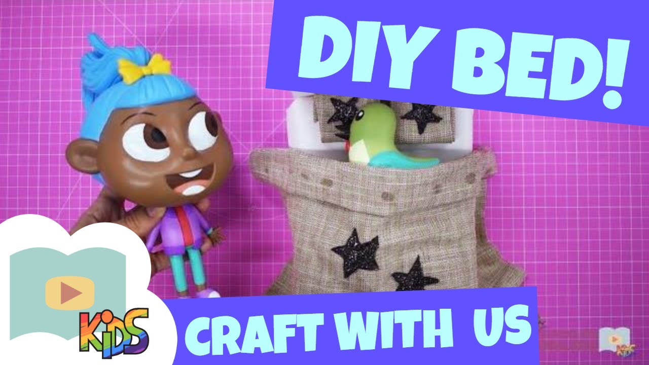 How to make your own toy bed out of recycled materials?