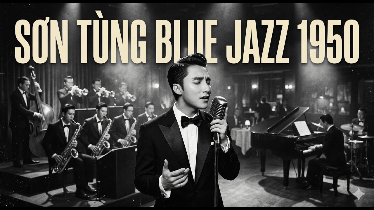 Sơn Tùng Blue Jazz 1950 🎷 Nhạc Sơn Tùng M-TP Phối Jazz Cổ Điển 1950s | Nghe Chill Cả Ngày