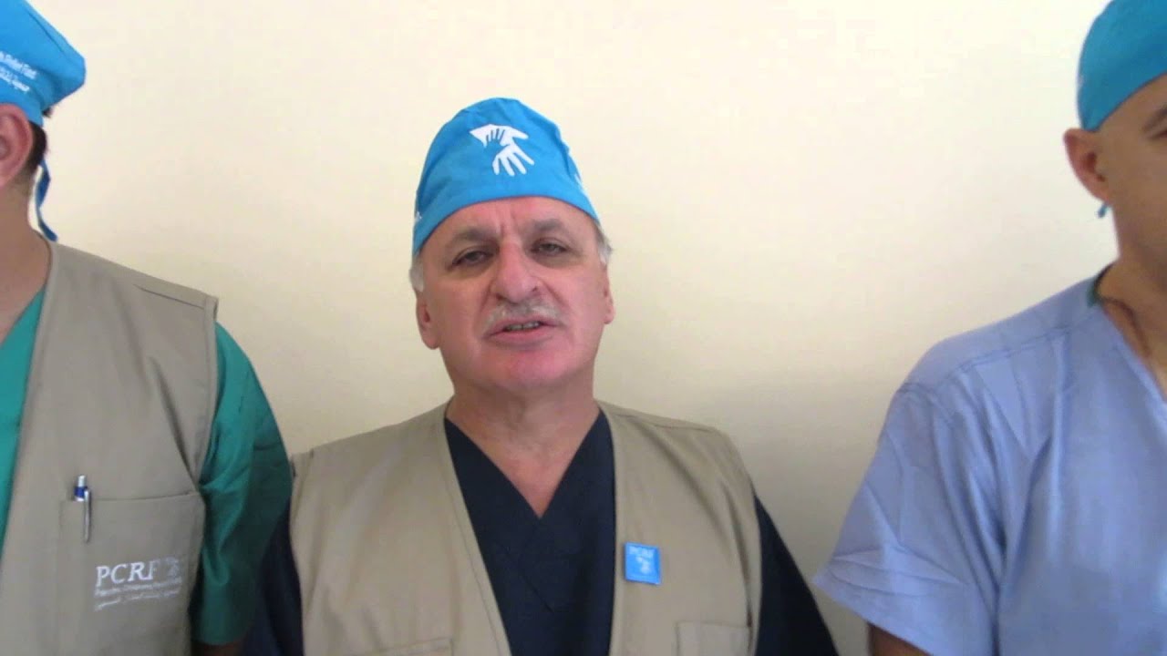 PCRF-Maxillofacial Surgery Mission Team in Salfeet Nov. 2013
