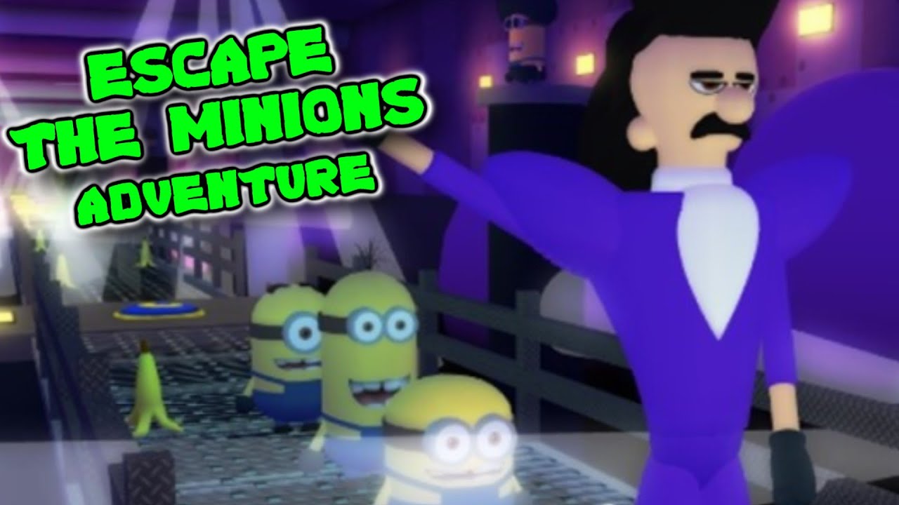 ESCAPE THE MINIONS ADVENTURE OBBY ! Full Walkthrough