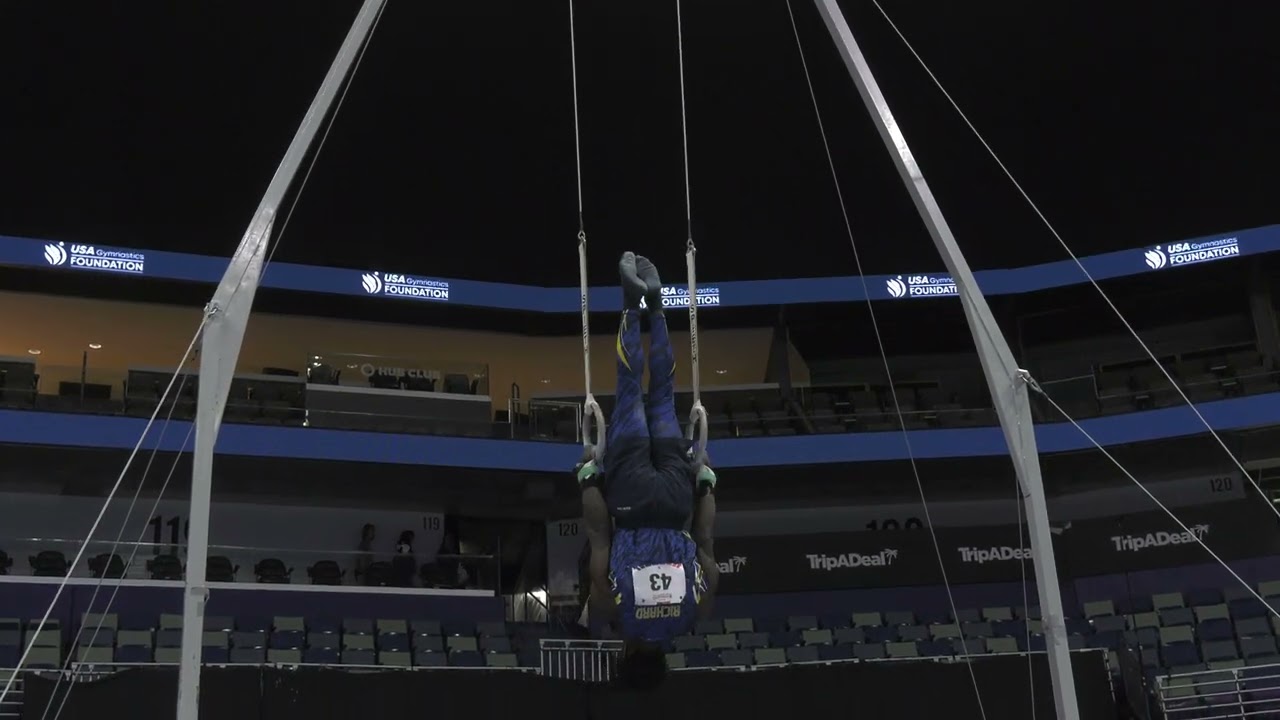 Frederick Richard -  Still Rings -  2025 Xfinity U.S. Championships  - Senior Men Day 1