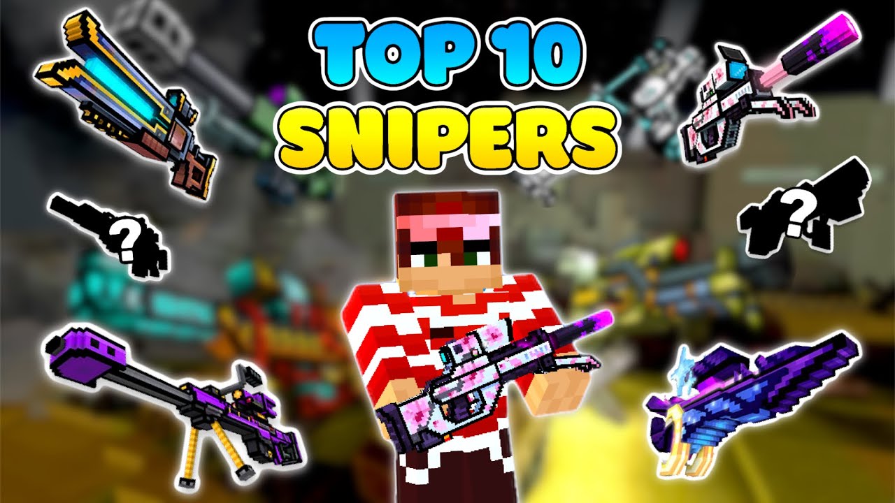 TOP 10 BEST *SNIPERS* in Pixel Gun 3D [old list] 2023