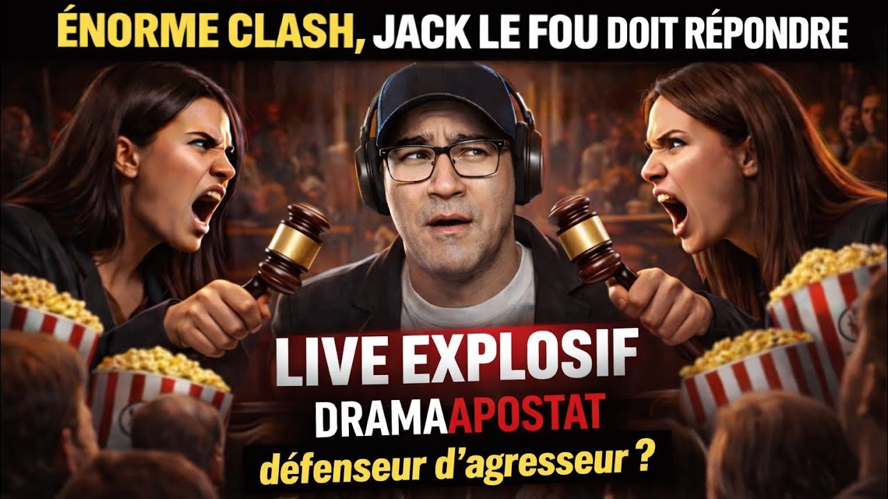 LIVE EXPLOSIF ⚡JACK LE FOU  pris à partie par des apostates : il doit répondre, DRAMA APOSTAT 💥